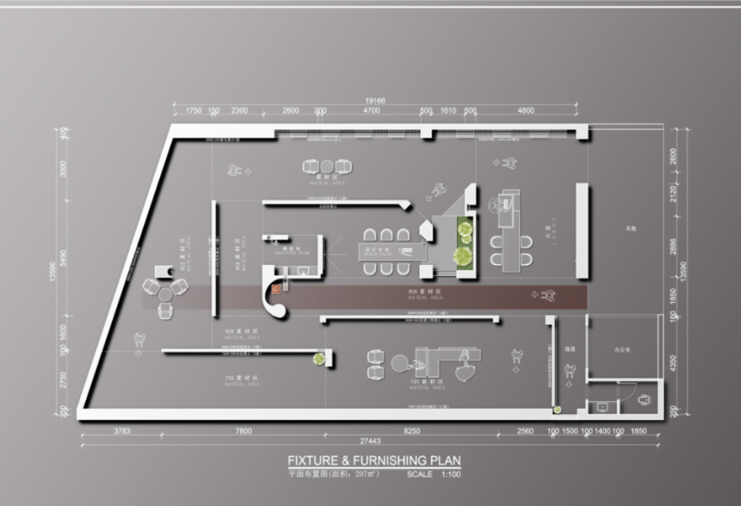 終端風采 | 強輝淮南旗艦店,中性格調,以藝術裝點設計(圖2) 終端風采 | 強輝淮南旗艦店,中性格調,以藝術裝點設計(圖2)
