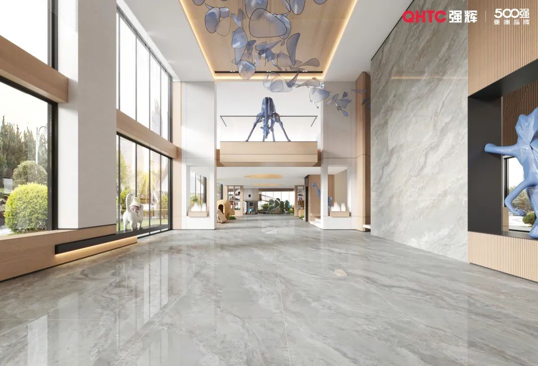 薪火再燃 | 強輝精工瓷磚肇慶生產基地巖板智能生產線正式點火投產(圖35) 圖片